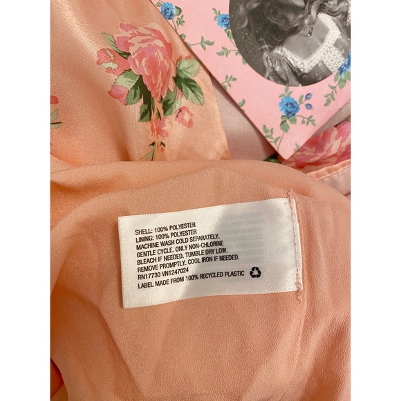 NWT LoveShackFancy x Target Cécile Puff Sleeve Dress - Picture 5 of 14